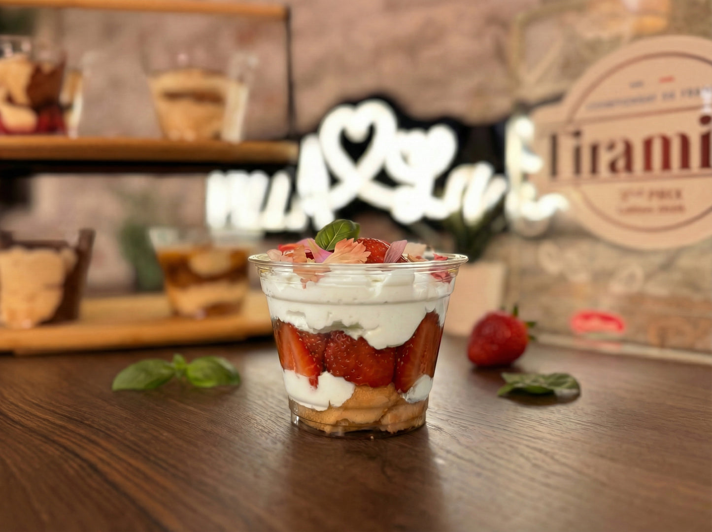 Tiramisu Fraises & Basilic M